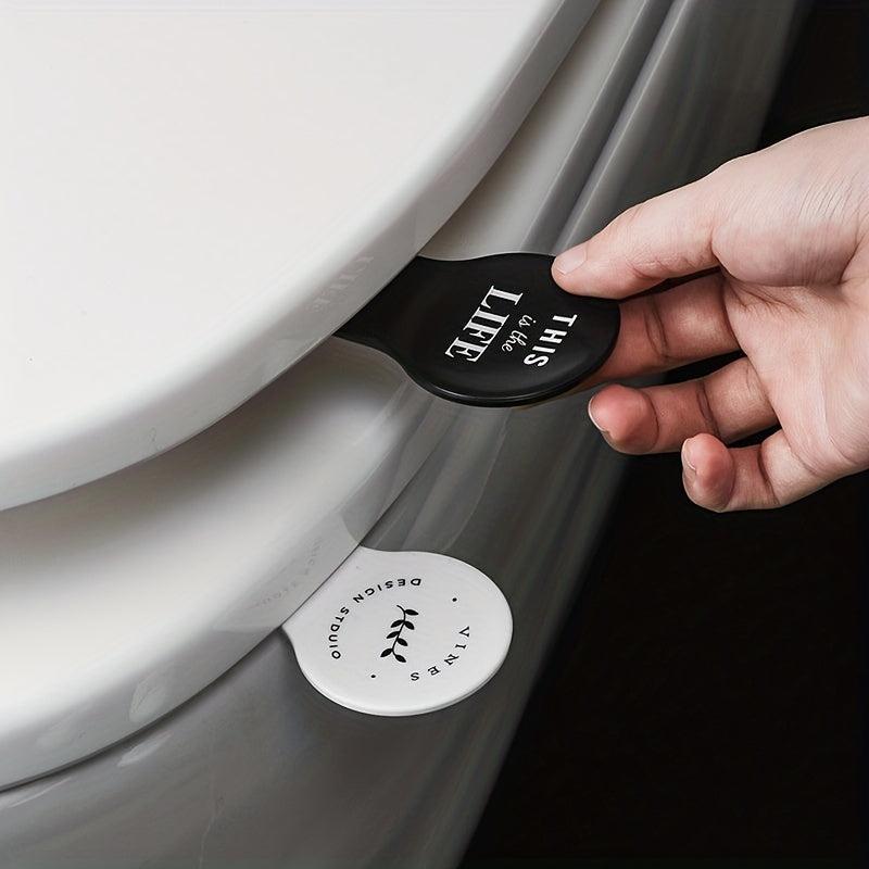 Self Adhesive Toilet Lid Lifter Easy to Use and Clean