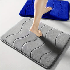 Memory Foam Bath Rug Absorbent Anti Slip Mat Soft Comfortable Floor Rug Mat