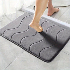 Memory Foam Bath Rug Absorbent Anti Slip Mat Soft Comfortable Floor Rug Mat