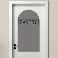 Pantry Stickers Self-Adhesive Food Storage Room Home Wall Decor