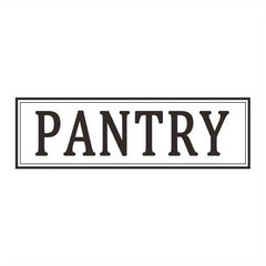 Pantry Stickers Self-Adhesive Food Storage Room Home Wall Decor
