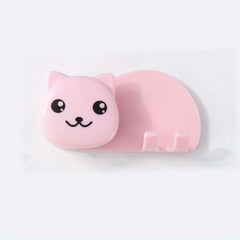 Cat Wall Mounted Toothpaste & Toothbrush Holder