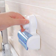 Suction Cup Toothbrush Holder Wall Mounted Rack