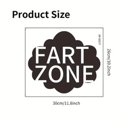 Funny Toilet Lid Decal Self Adhesive Sticker Bathroom Decor