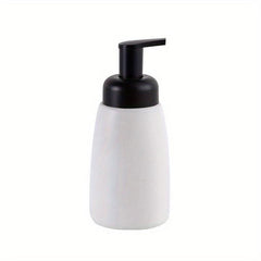 Ceramic Foaming Hand Soap Dispenser Bathroom Lotion Bottle With Pump