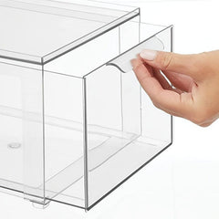 Clear Drawer Storage Box for Makeup and Accessories