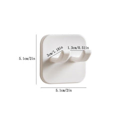 3pcs ABS Razor Holder Easy Install Shaver Storage Hook Bathroom Accessories