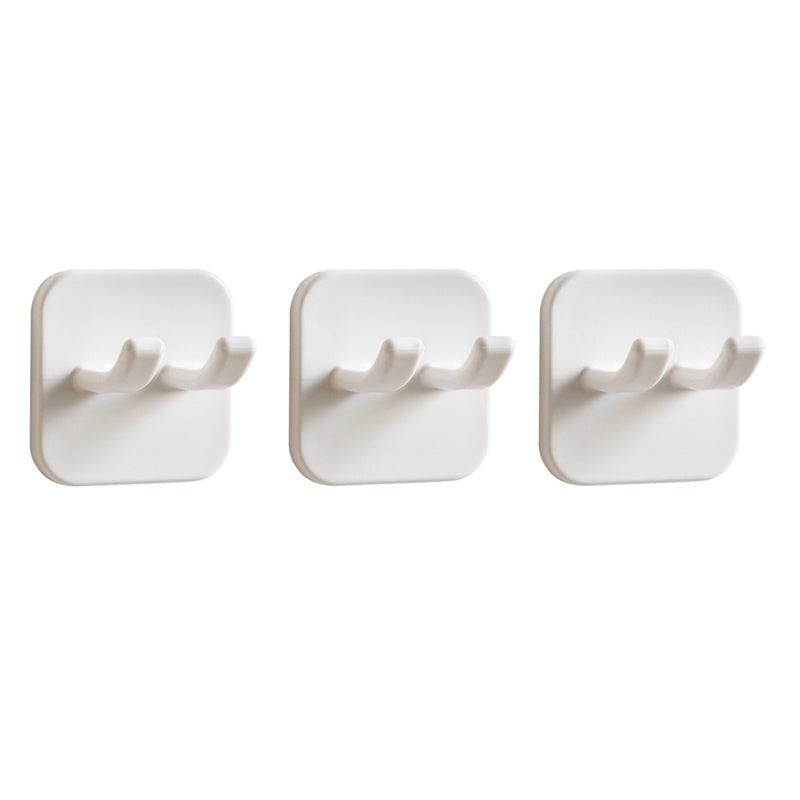 3pcs ABS Razor Holder Easy Install Shaver Storage Hook Bathroom Accessories