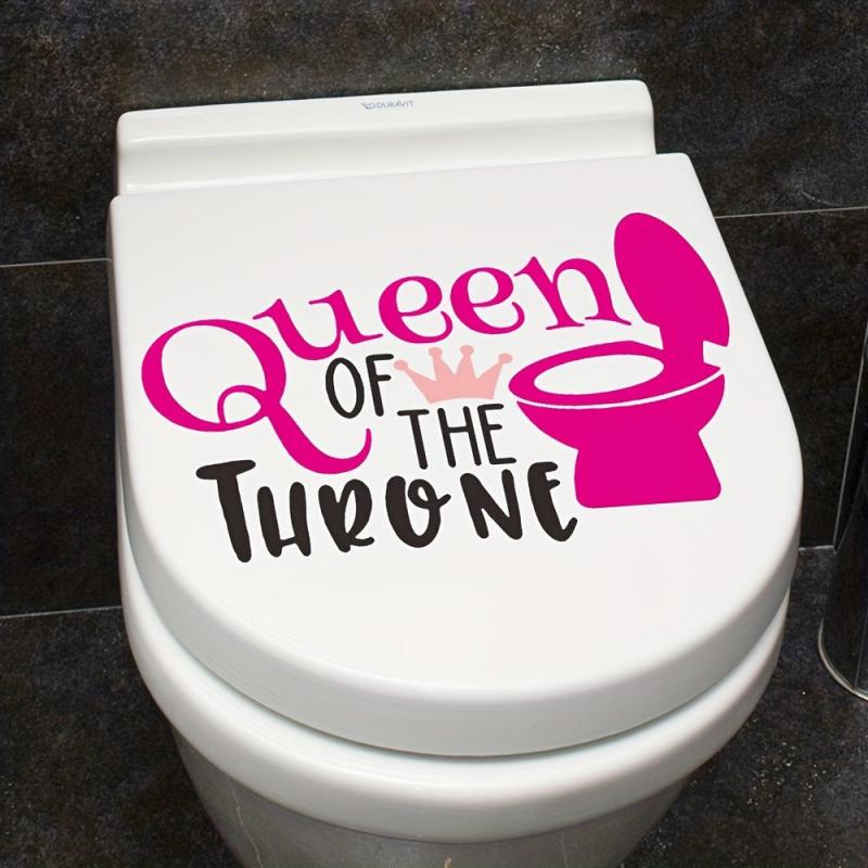 Fun Toilet Lid Decal Sticker - Transform Your Bathroom!