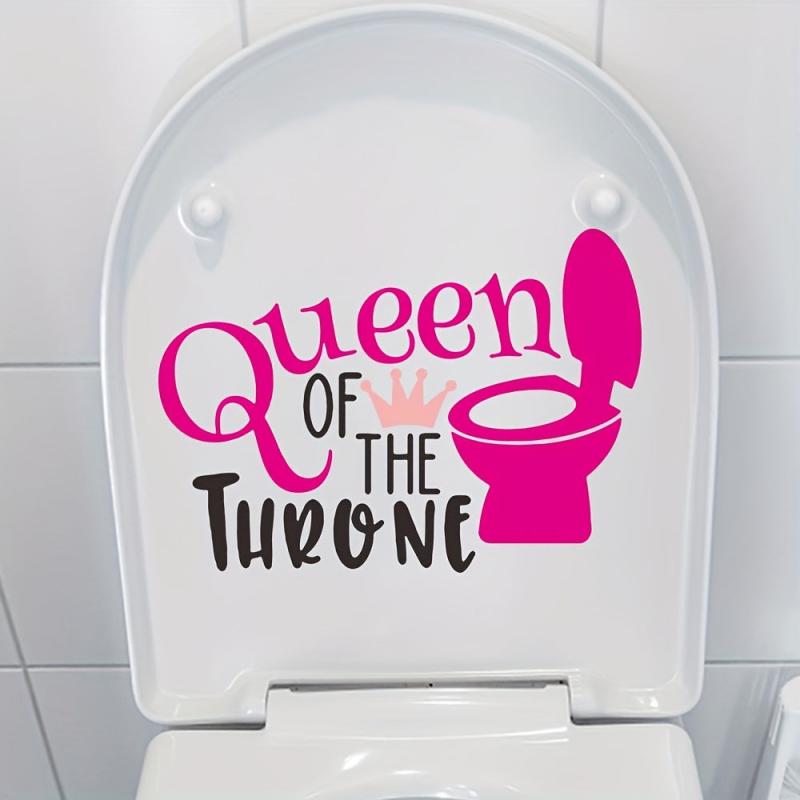 Fun Toilet Lid Decal Sticker - Transform Your Bathroom!