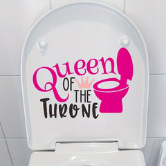 Fun Toilet Lid Decal Sticker - Transform Your Bathroom!