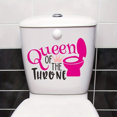 Fun Toilet Lid Decal Sticker - Transform Your Bathroom!