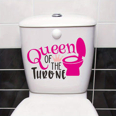 Fun Toilet Lid Decal Sticker - Transform Your Bathroom!
