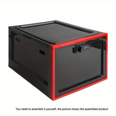 Lockable Medicine Storage Box for Home School Office, 30.3cmx23.6cmx19cm