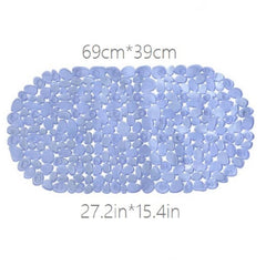 Non Slip Bath Tub Shower Mat with Suction Cups and Drain Holes