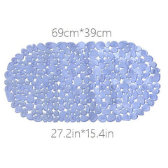 Non Slip Bath Tub Shower Mat with Suction Cups and Drain Holes