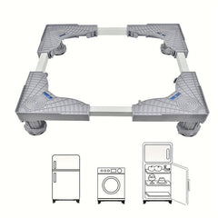 Adjustable Washing Machine Base Stand with 4 Strong Feet