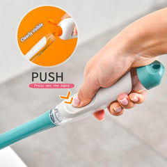 2pcs Silicone Cleaning Brush w/ Holder Box Long Handle Scrubbing Dea