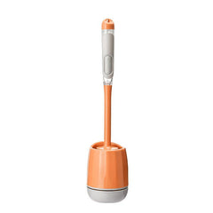 2pcs Silicone Cleaning Brush w/ Holder Box Long Handle Scrubbing Dea