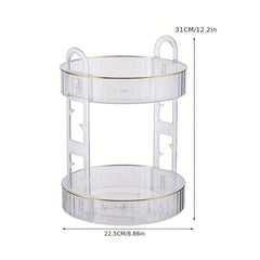 Rotating Cosmetic Storage Box Makeup Organizer