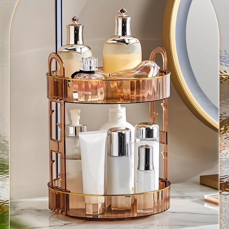 Rotating Cosmetic Storage Box Makeup Organizer