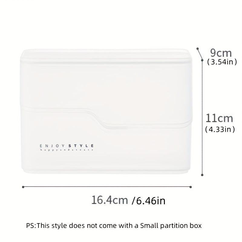 Makeup Organizer with Cover for Lipstick Masks Skin Care Products