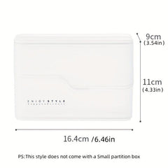 Makeup Organizer with Cover for Lipstick Masks Skin Care Products