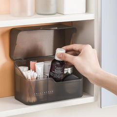 Makeup Organizer with Cover for Lipstick Masks Skin Care Products