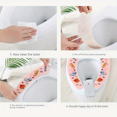 Cartoon Toilet Seat Cover Waterproof Toilet Seat Cushion