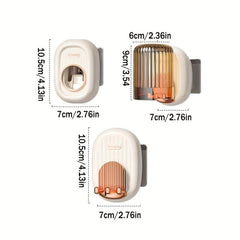 Automatic Toothpaste Dispenser & Holder Kit for Couples