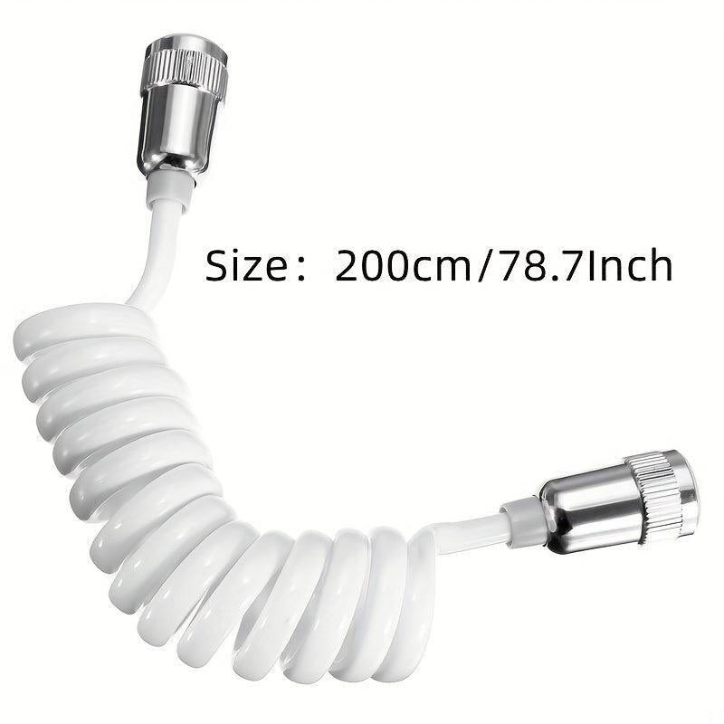 1pc Spring Flexible Shower Hose for Bidet Sprayer Easy Install