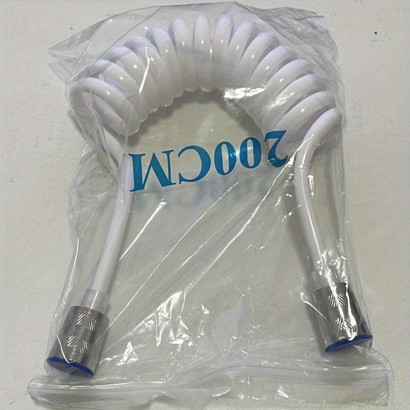 1pc Spring Flexible Shower Hose for Bidet Sprayer Easy Install