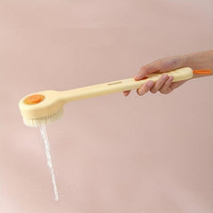 Gentle Long Handle Bath Brush Soft Shower Brush for Back and Body