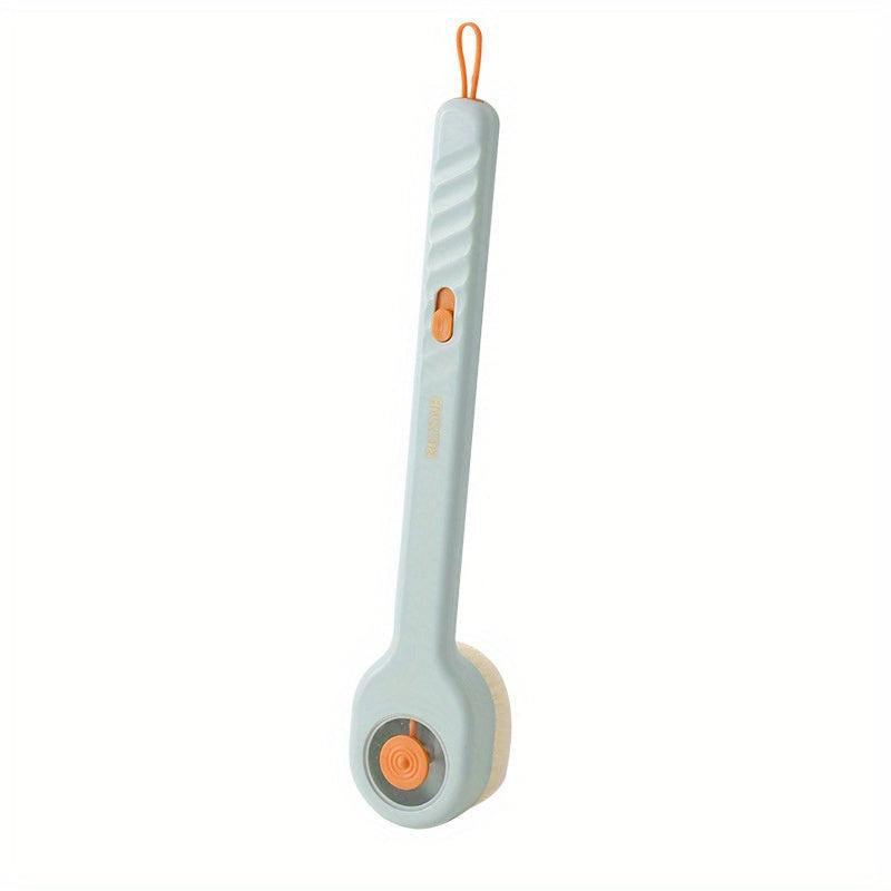 Gentle Long Handle Bath Brush Soft Shower Brush for Back and Body