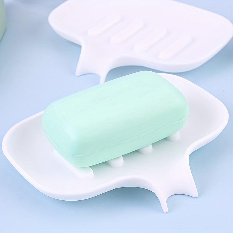 Self Draining Soap Holder Plastic Soap Box Bathroom Accessories
