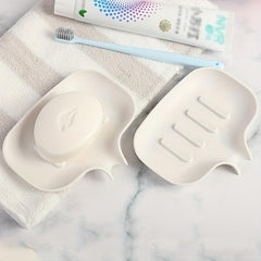 Self Draining Soap Holder Plastic Soap Box Bathroom Accessories
