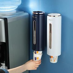 Disposable Cup Holder Wall Mounted Cup Storage Dispenser