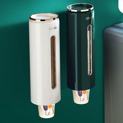 Disposable Cup Holder Wall Mounted Cup Storage Dispenser