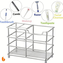 304 Stainless Steel Toothbrush Holder Bathroom Accessories Storage Box