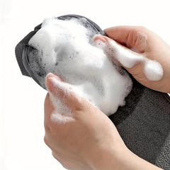 Men's Bath Ball Towel Set for Gentle Exfoliation and Cleansing