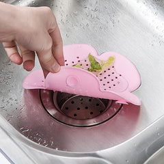 Shower Floor Drain Cover Hair Catcher Flower Shaped Filter for Bathroom
