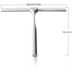Stainless Steel Glass Wiper for Home Cleaning