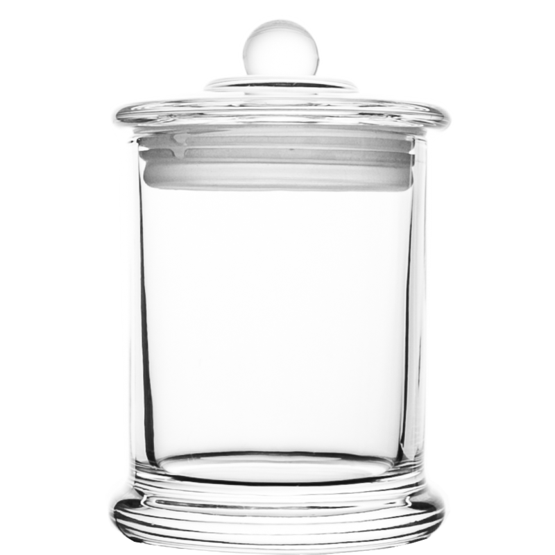 Bathroom Storage Jars Set with Lids - Apothecary Can