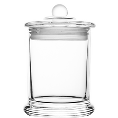 Bathroom Storage Jars Set with Lids - Apothecary Can