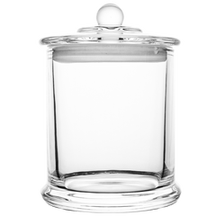 Bathroom Storage Jars Set with Lids - Apothecary Can