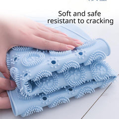 Round Bathroom Non Slip Mat Quick Drying Suction Cup Floor Mat