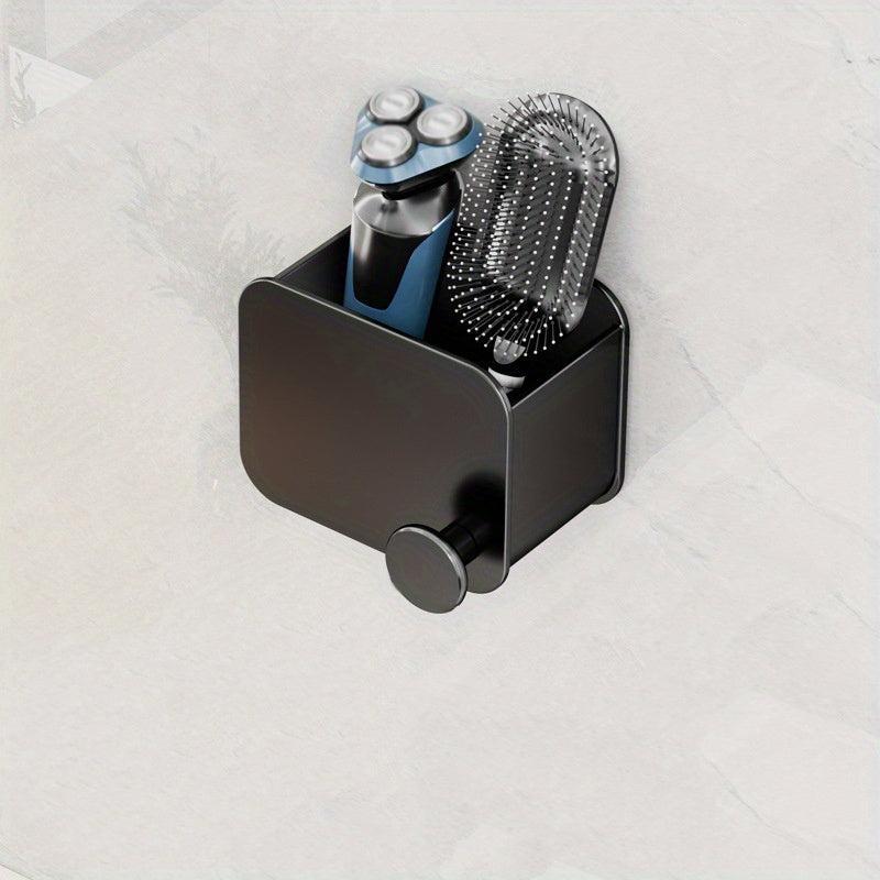 Toothbrush Storage Box Wall Mounted Shaver Comb Storage Rack