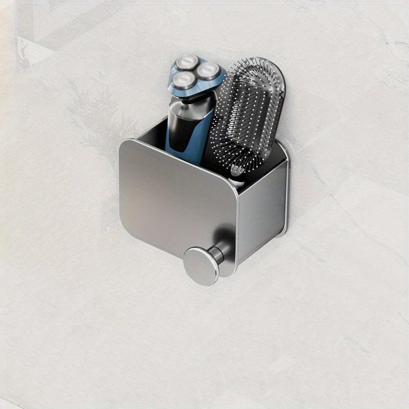 Toothbrush Storage Box Wall Mounted Shaver Comb Storage Rack