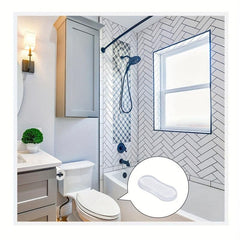 5pcs Bidet Toilet Seat Bumpers Sticky Rubber Toilet Seat Bumpers