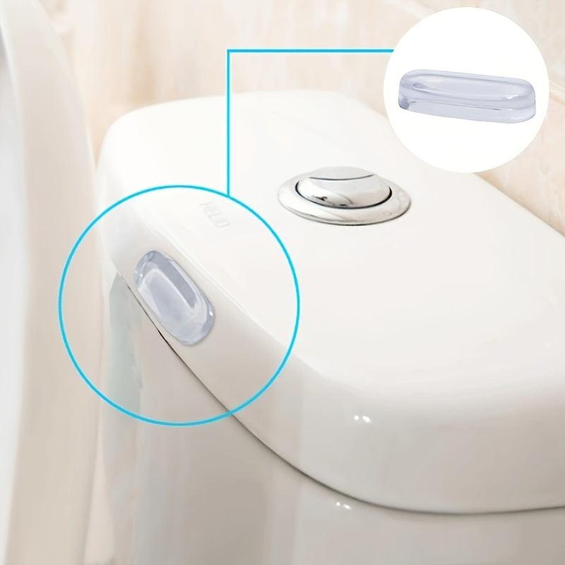 5pcs Bidet Toilet Seat Bumpers Sticky Rubber Toilet Seat Bumpers
